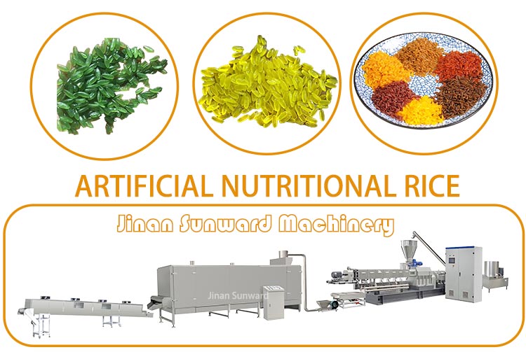 nutrition rice production line