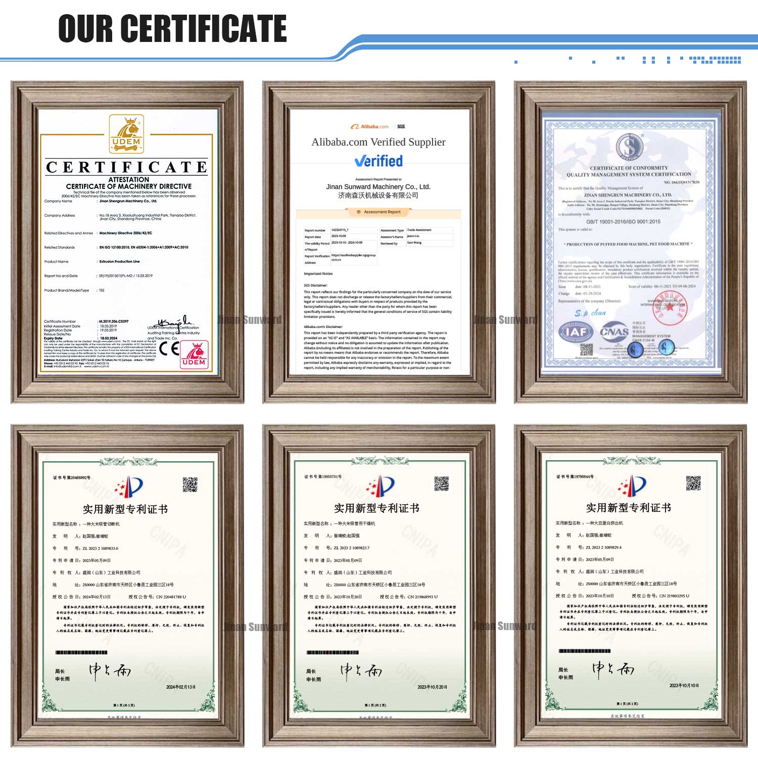 certificates